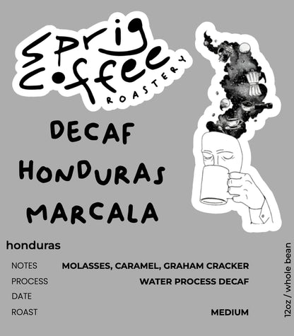honduras marcala water process decaf - seasonal