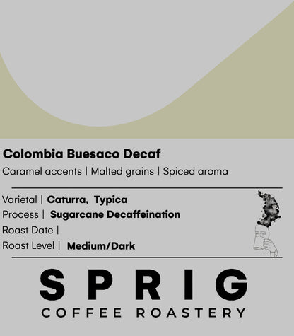 colombia buesaco decaf